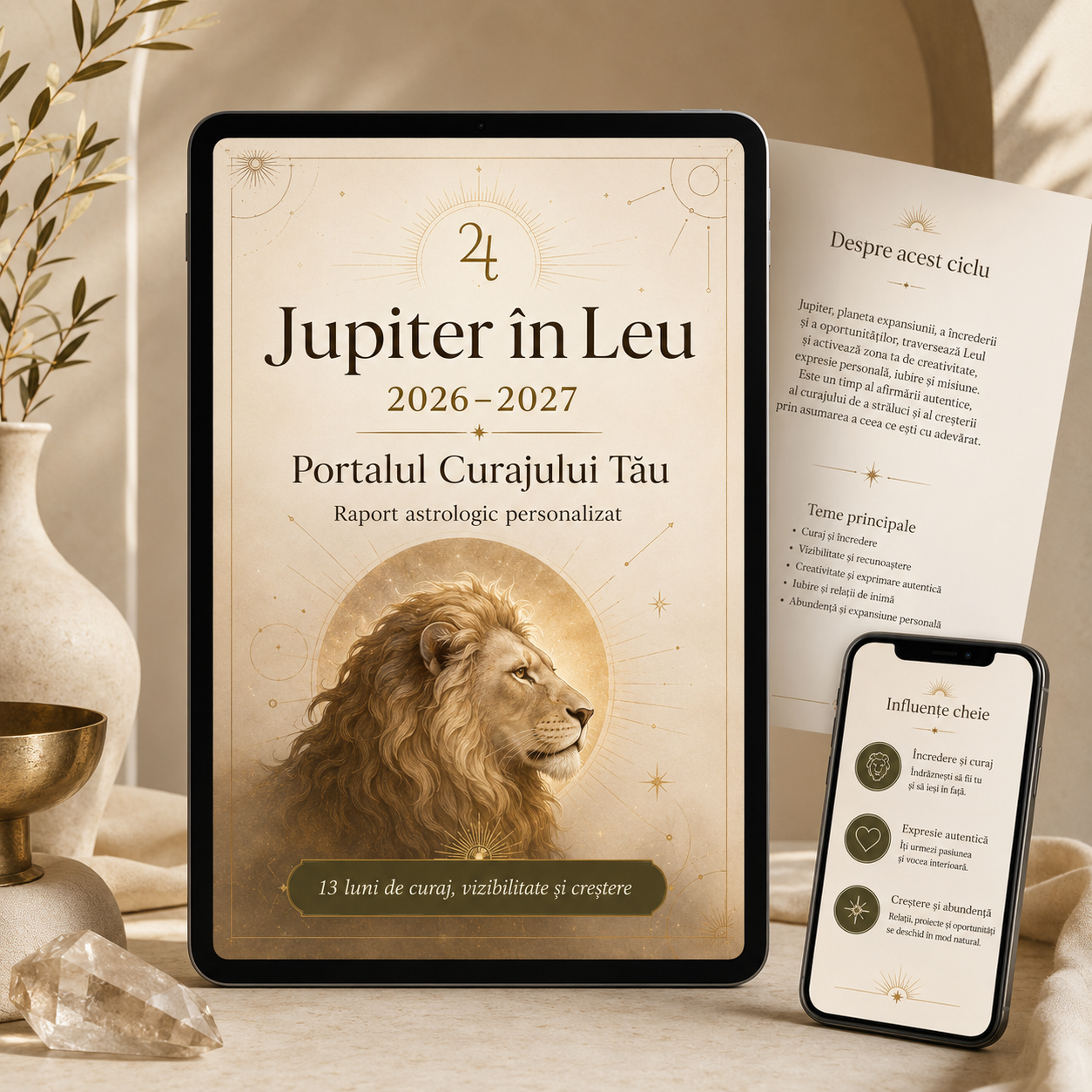 Jupiter în Leu 2026–2027: Portalul Curajului Tău