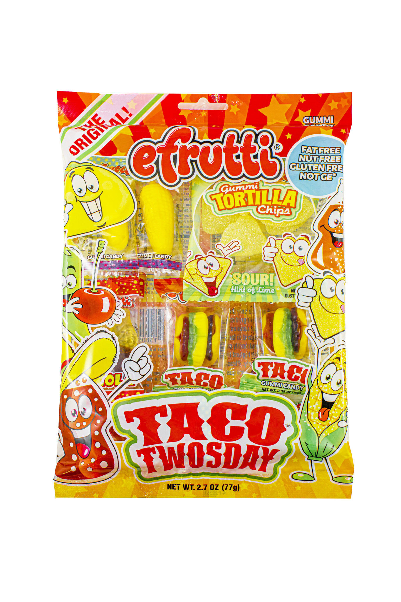 Efrutti Taco Twosday Peg Bag 77g