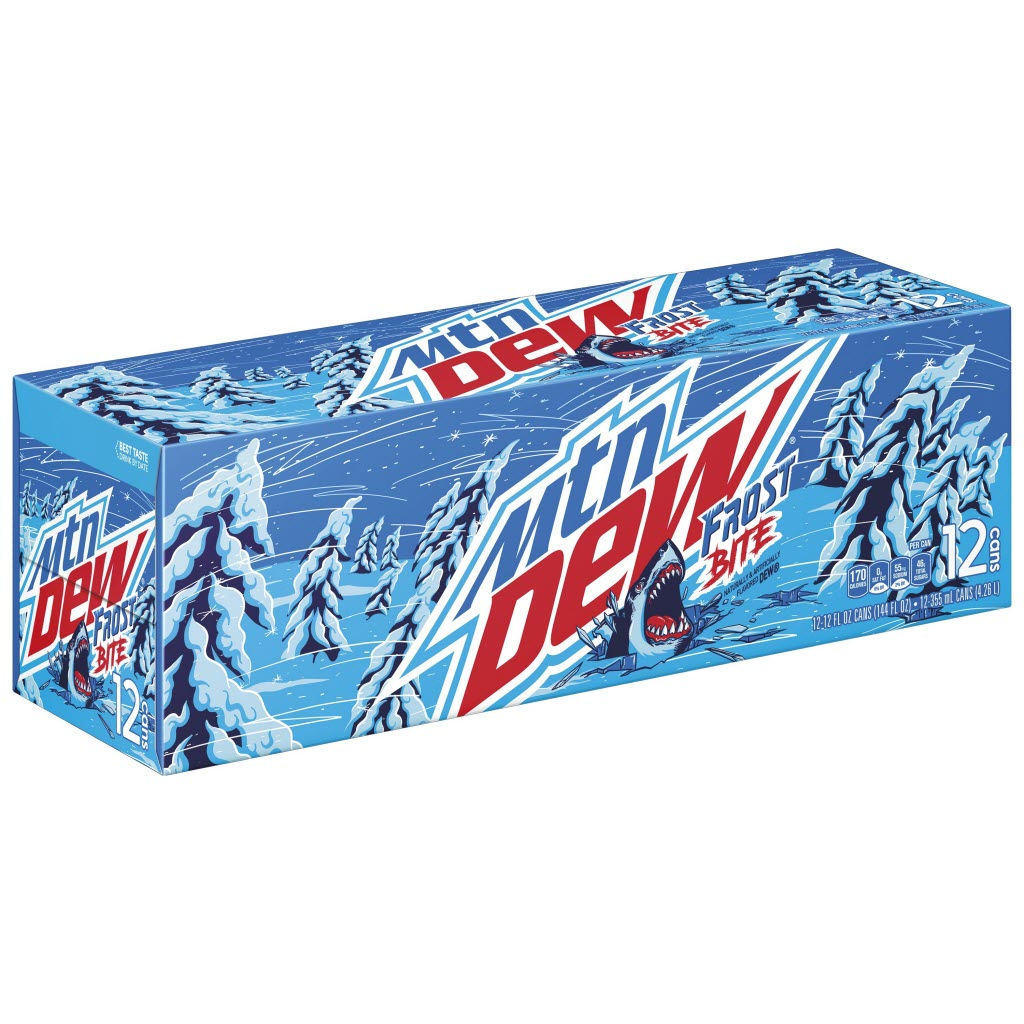 Mtn Dew Frost Bite 12x355mL