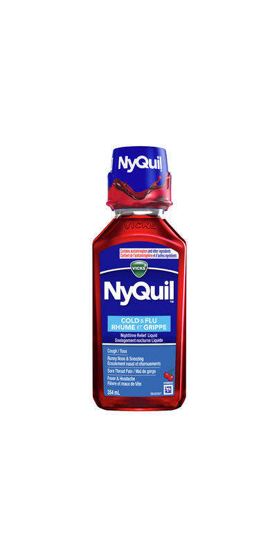 Vicks NyQuil Cold & Flu Cherry (118ml)