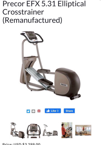 Precor Fitness EFX Elliptical