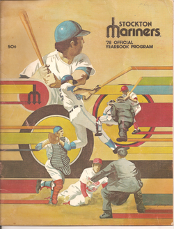 1978 Stockton Mariners Program