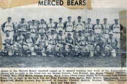Merced Bears - 1941