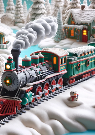 Lionel Train Display