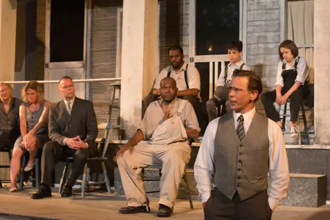 Aaron as "Dill" in Oak Park Festival Theatre's production of TO KILL A MOCKINGBIRD