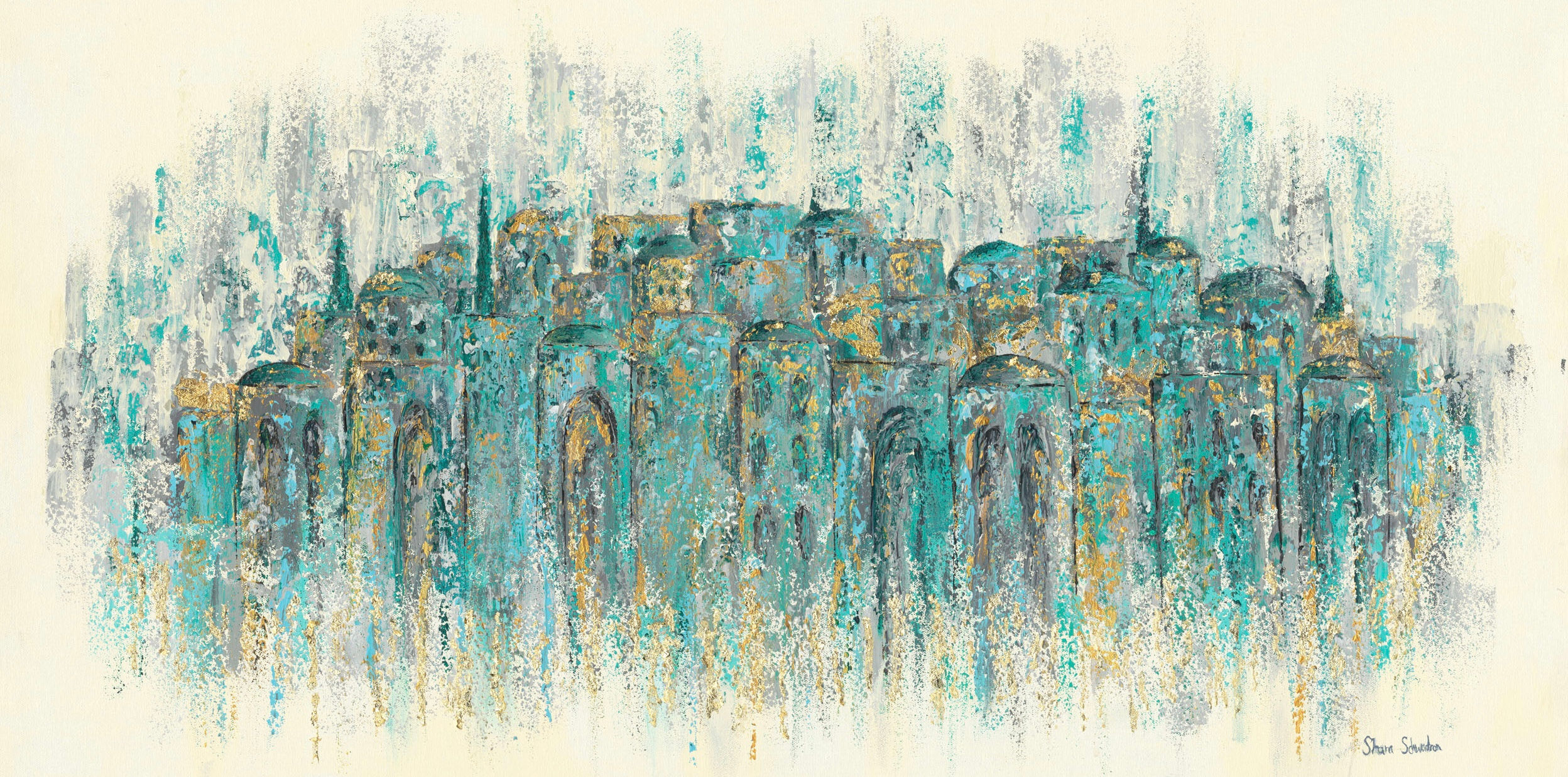 Turquoise Jerusalem (Original)