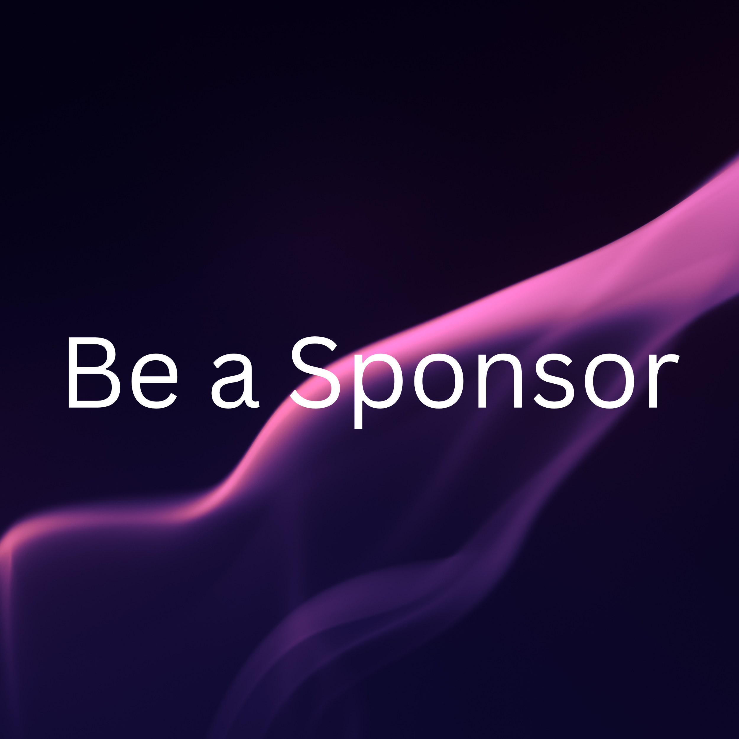 Be a Sponsor