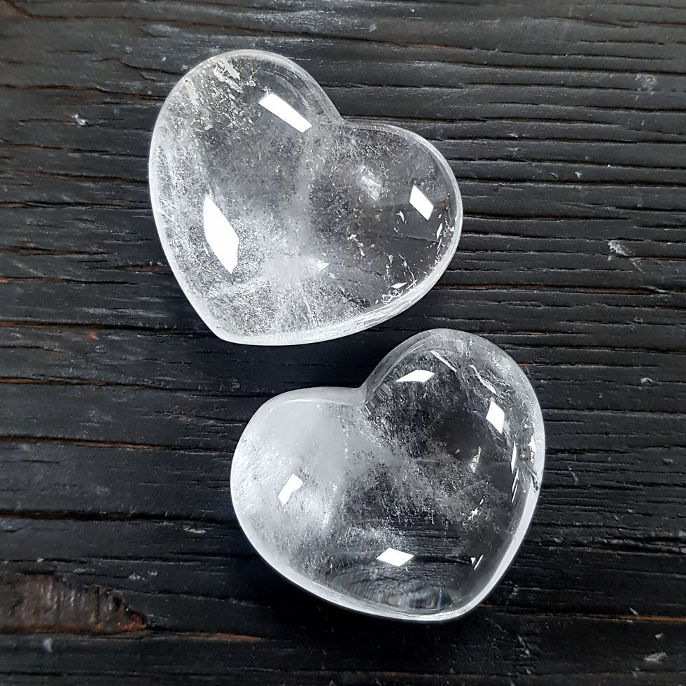 Crystal heart - Rock crystal