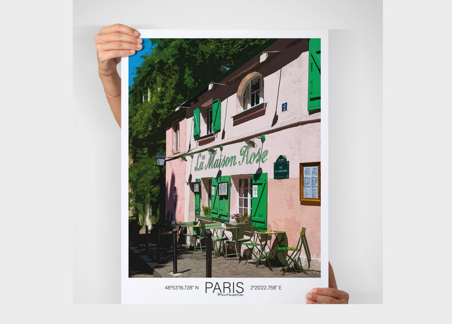 Paris - La jolie maisonnette de Montmartre