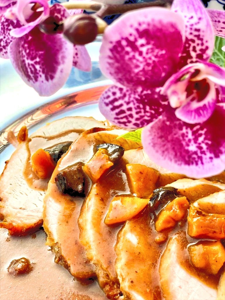 Miniatura: Medallones de Lomo de Cerdo Salsa de Arándanos  (4 personas)