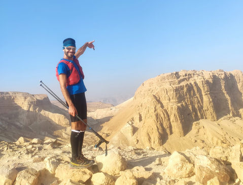 מצדה לערד - קו ארוך לרוחב מדבר יהודה
