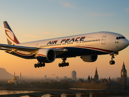 Air peace abuja london
