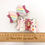 Thumbnail: 2 Pk of Stripes and Mermaid Clay Medium Hair Bow Clips
