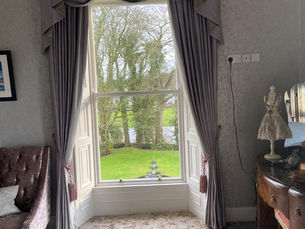 Wall papering a traditional room