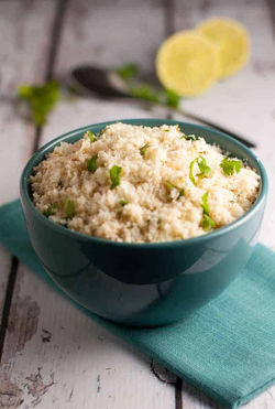 Cilantro Lime Cauliflower rice