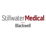 Text-based logo with “Stillwater Medical” and “Blackwell” beneath it