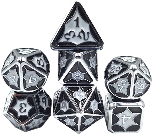 Thumbnail: Style: Knights, Metal RPG Dice (MSRP $45)