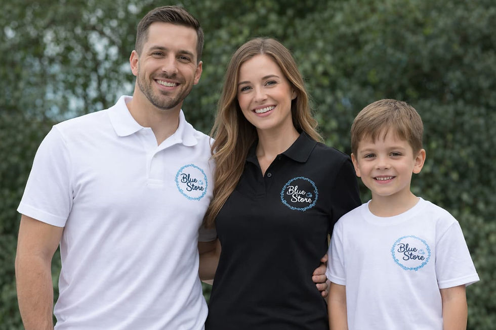 Miniatura: CAMISA POLO BORDADA COM LOGOMARCA BORDADA FRENTE E COSTA