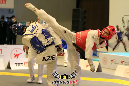 Kyorugi - Ehsan im Wettkampf