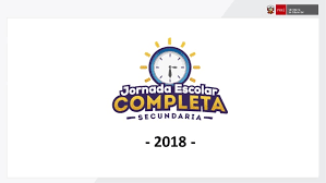 JORNADA ESCOLAR COMPLETA 2018