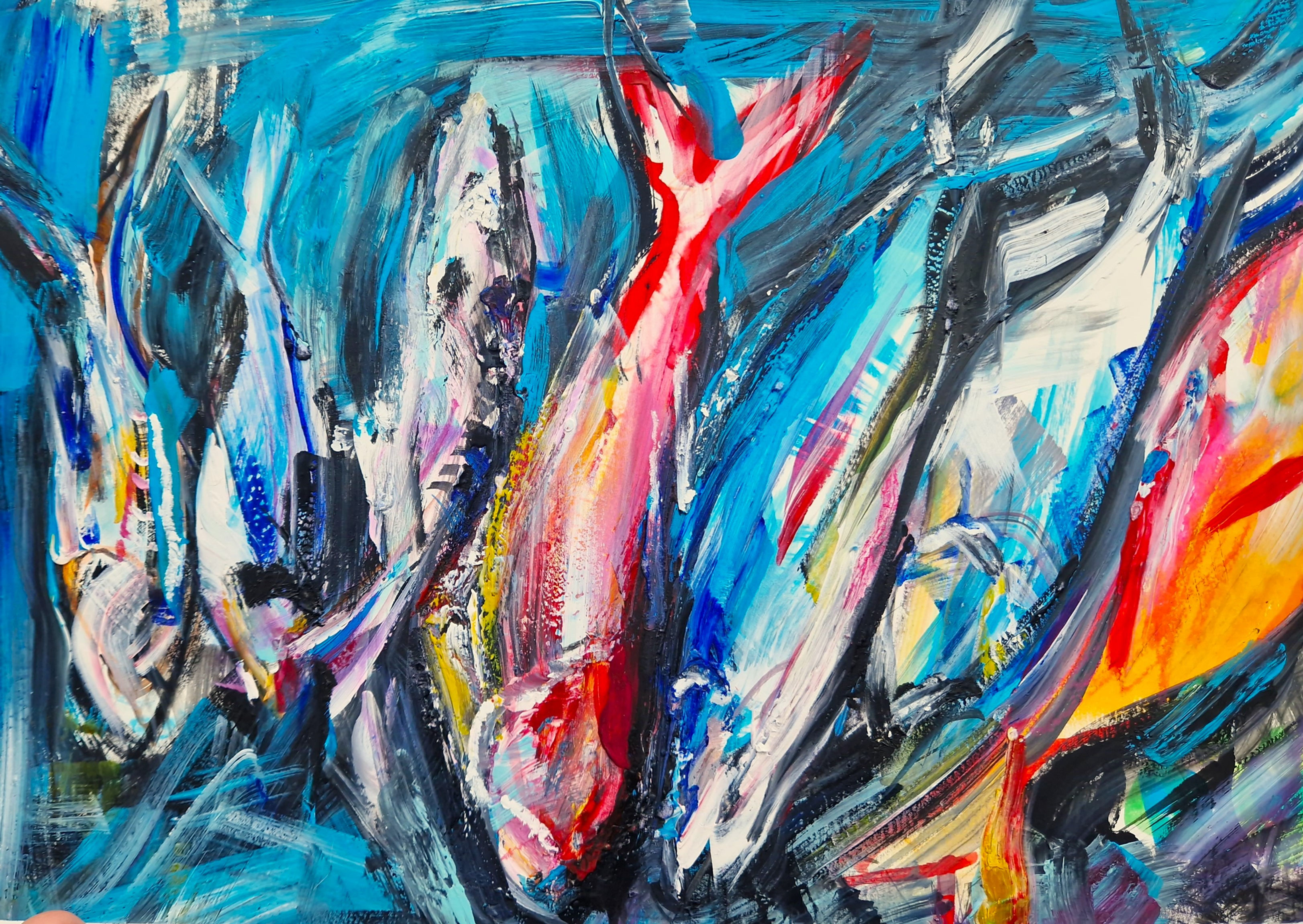 Study for 7 Fish with Limes