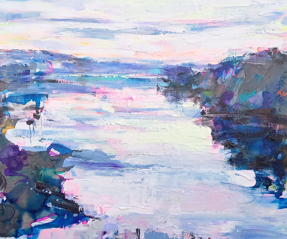 Cold Winter Sunset-Mylor Creek