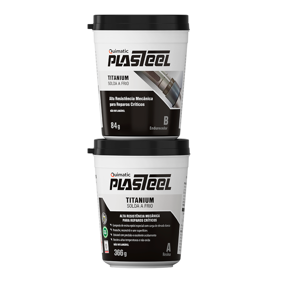 QUIMATIC PLASTEEL TITANIUM 450 G