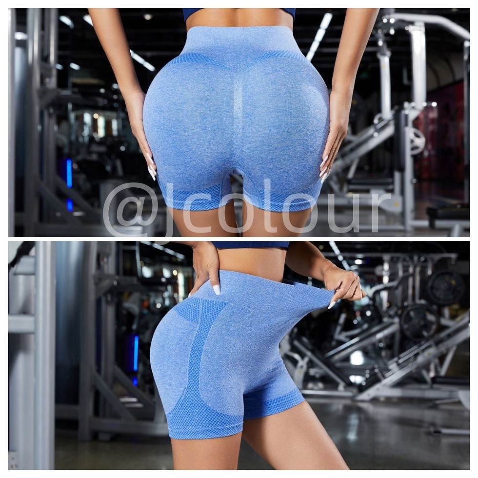 Miniatura: Shorts de ioga femininos, shorts esportivos femininos, shorts de ginástica, calç