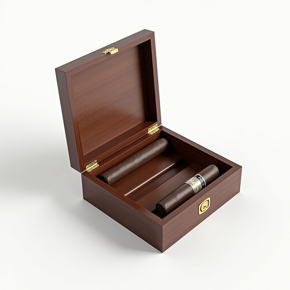 Elegant Cigar Presentation Box