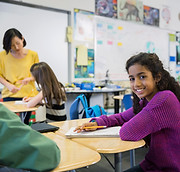 Girl in Classroom