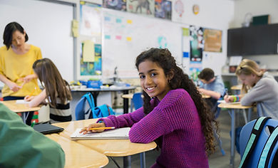 Girl in Classroom