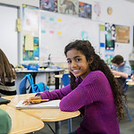 Girl in Classroom