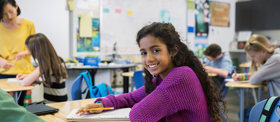 Girl in Classroom