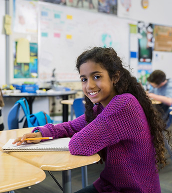 Girl in Classroom