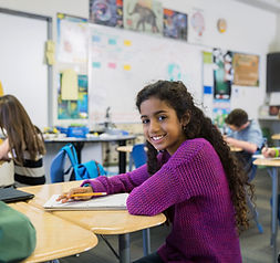 Girl in Classroom