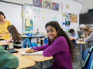 Girl in Classroom