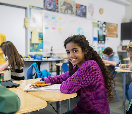 Girl in Classroom