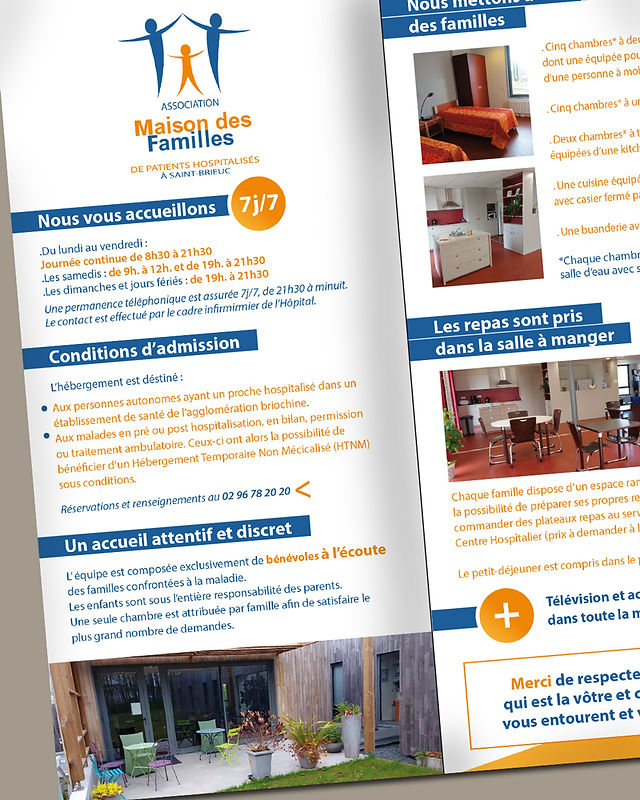 dépliant 3 volets, faites passer votre message