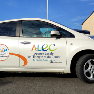 marquage publicitaire sur véhicule de société