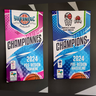 banderoles avec fourreaux à Saint-Brieuc