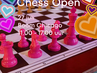 Zondag 27 juli: 2e editie Sport Pride Amsterdam Chess Open