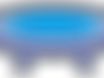 Dunkelblaues Comic-Trampolin