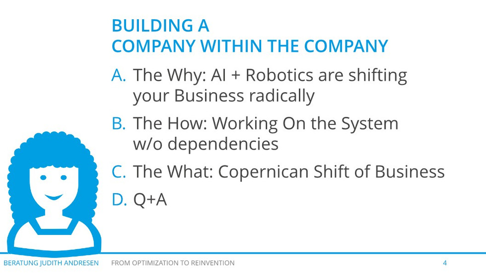Building a company within the company
