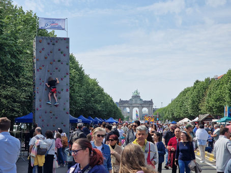 El rocódromo K2Evasion en la Avenue de Tervueren en Etterbeek.