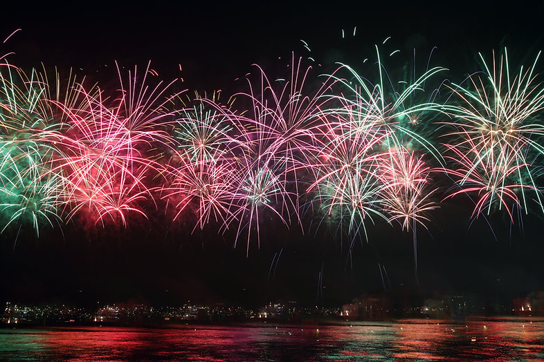 feu d'artifice