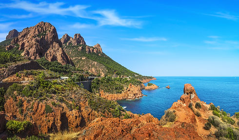 La Corniche d'Or à Agay, Saint-Raphaël