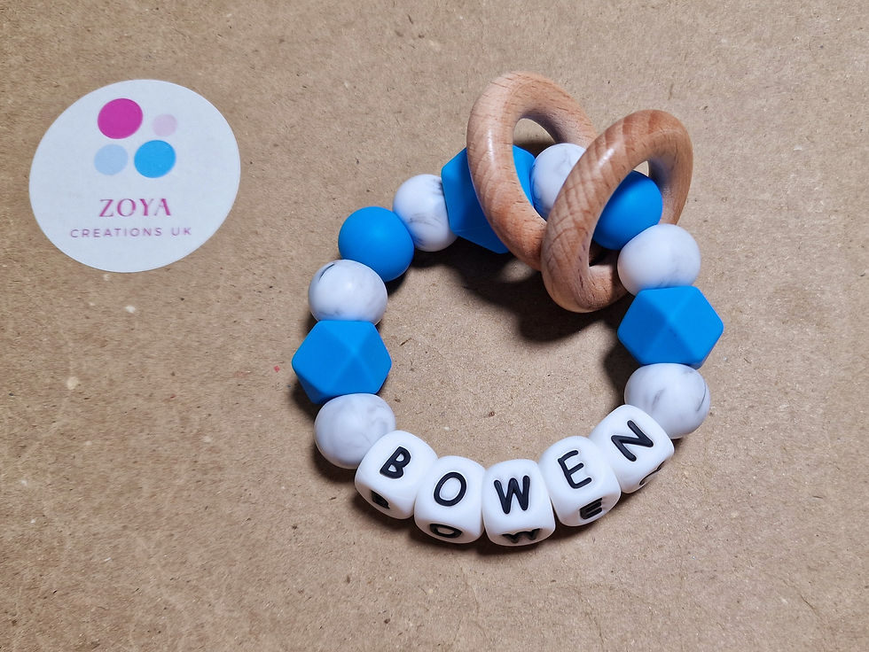 Thumbnail: Personalised Teething Toy