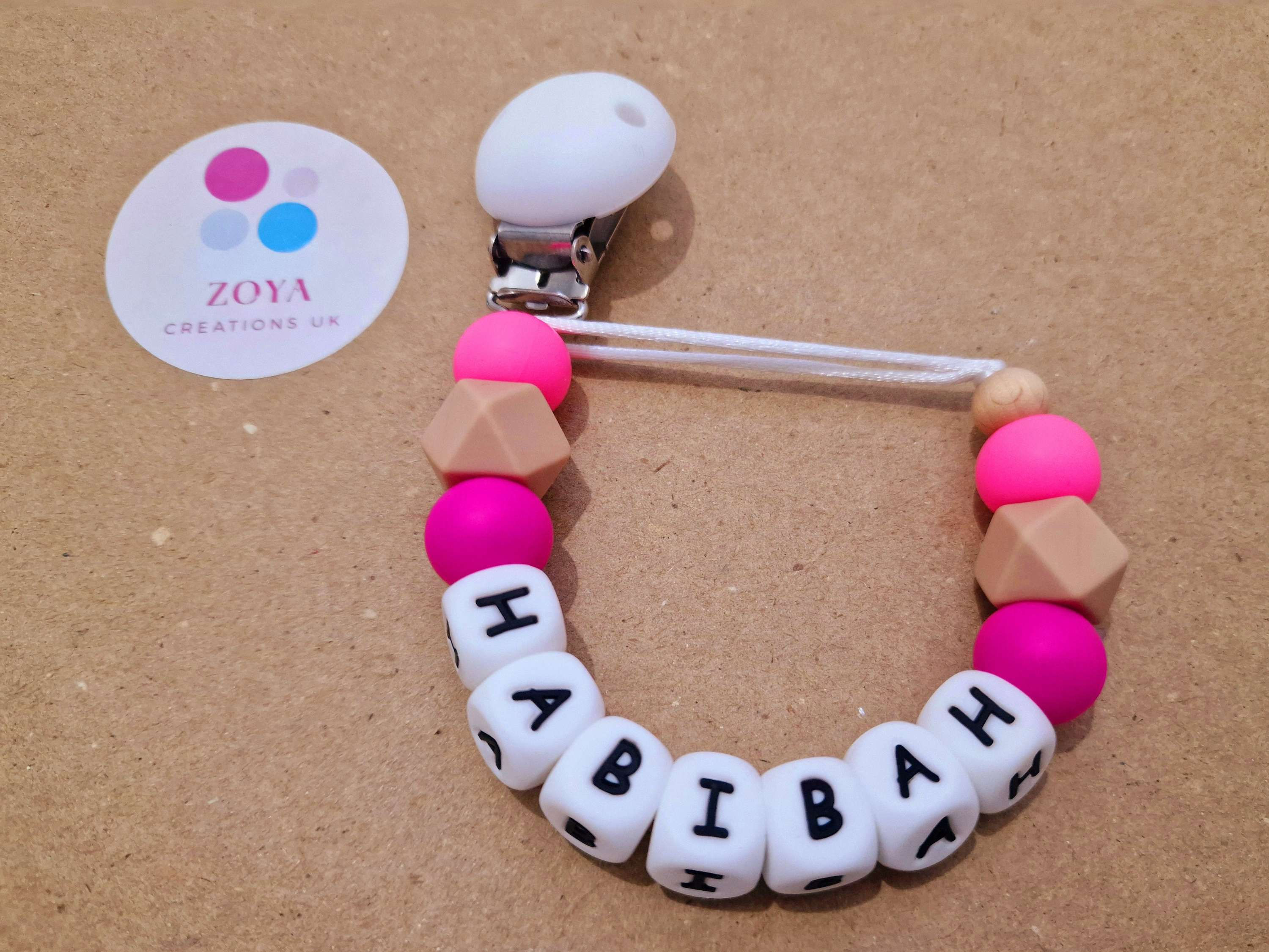 Personalised Dummy Clip  