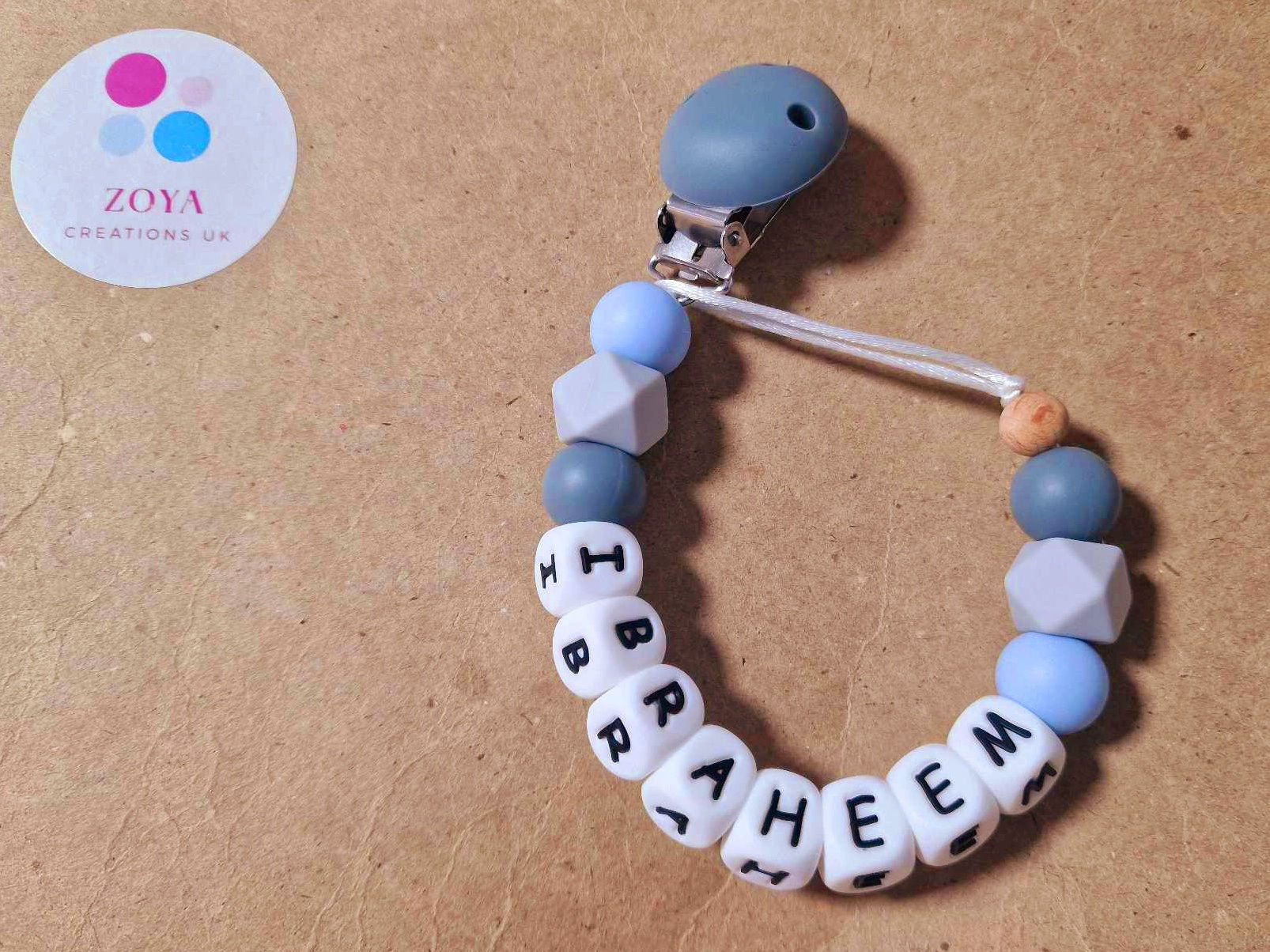 Personalised Dummy Clip