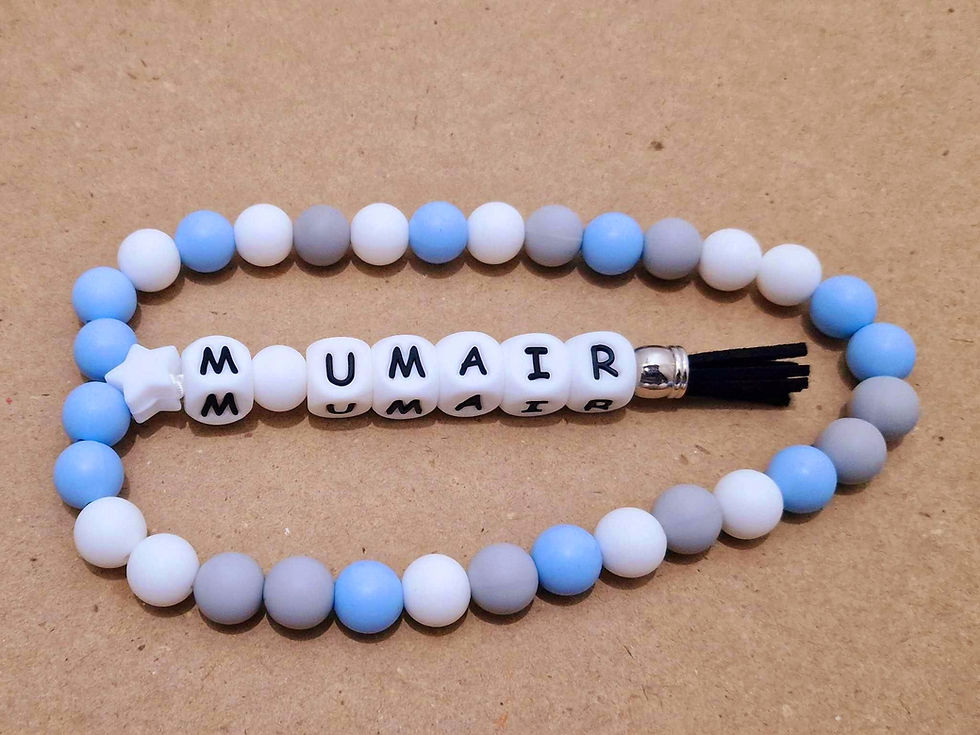 Personalised Silicone Mini Tasbih